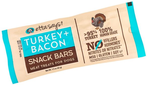 Etta Says! Snack Attack Roasted Duck Jerky Dog Treats
