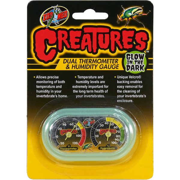 Zoo Med Creatures Feeding Tongs Glow in The Dark