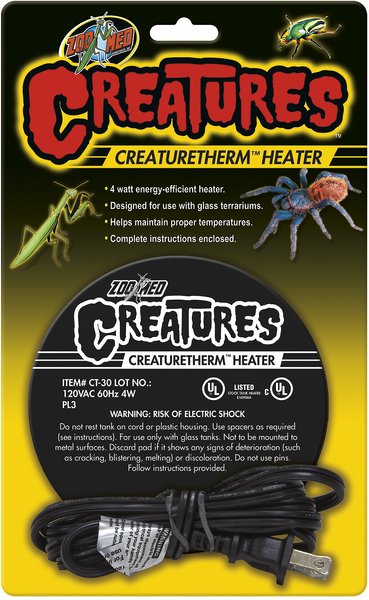 Zoo Med Creatures CreatureTherm Reptile Terrarium Heater slide 1 of 2