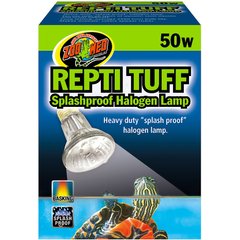 Zoo Med Repti Tuff Splashproof Halogen Reptile Terrarium Lamp, 50-watt