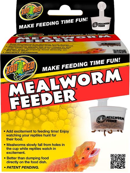 Zoo Med Hanging Mealworm Reptile Feeder  slide 1 of 1