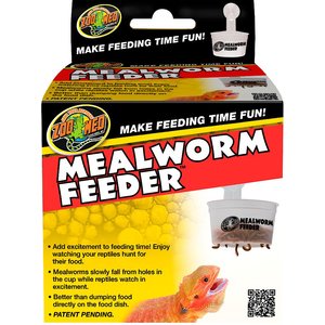 Zoo Med Hanging Mealworm Reptile Feeder 