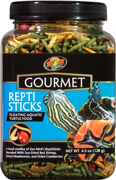 Zoo Med Gourmet Repti Sticks Floating Aquatic Turtle Food, 4.5-oz jar slide 1 of 1