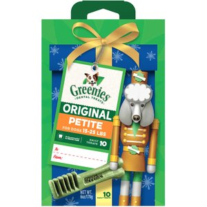 Greenies Original Petite Holiday Dental Dog Treats, 10 count