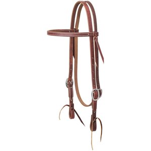 WEAVER LEATHER Working Tack Economy Horse Browband Headstall - Chewy.com