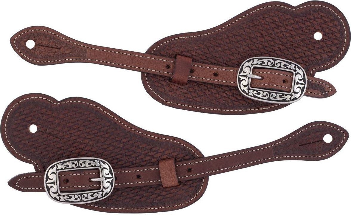 WEAVER LEATHER Basin Cowboy Spur Straps - Chewy.com