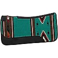 Weaver Leather Contoured Single Weave Felt Horse Saddle Pad, Turquoise Pattern