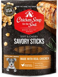 Chicken Soup for the Soul Savory Sticks Real Chicken Grain-Free Dog Treats, 5-oz bag