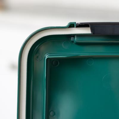 Show full view: IRIS 3-Piece Remington Airtight Dog & Cat Food Container, Green slide 4 of 10
