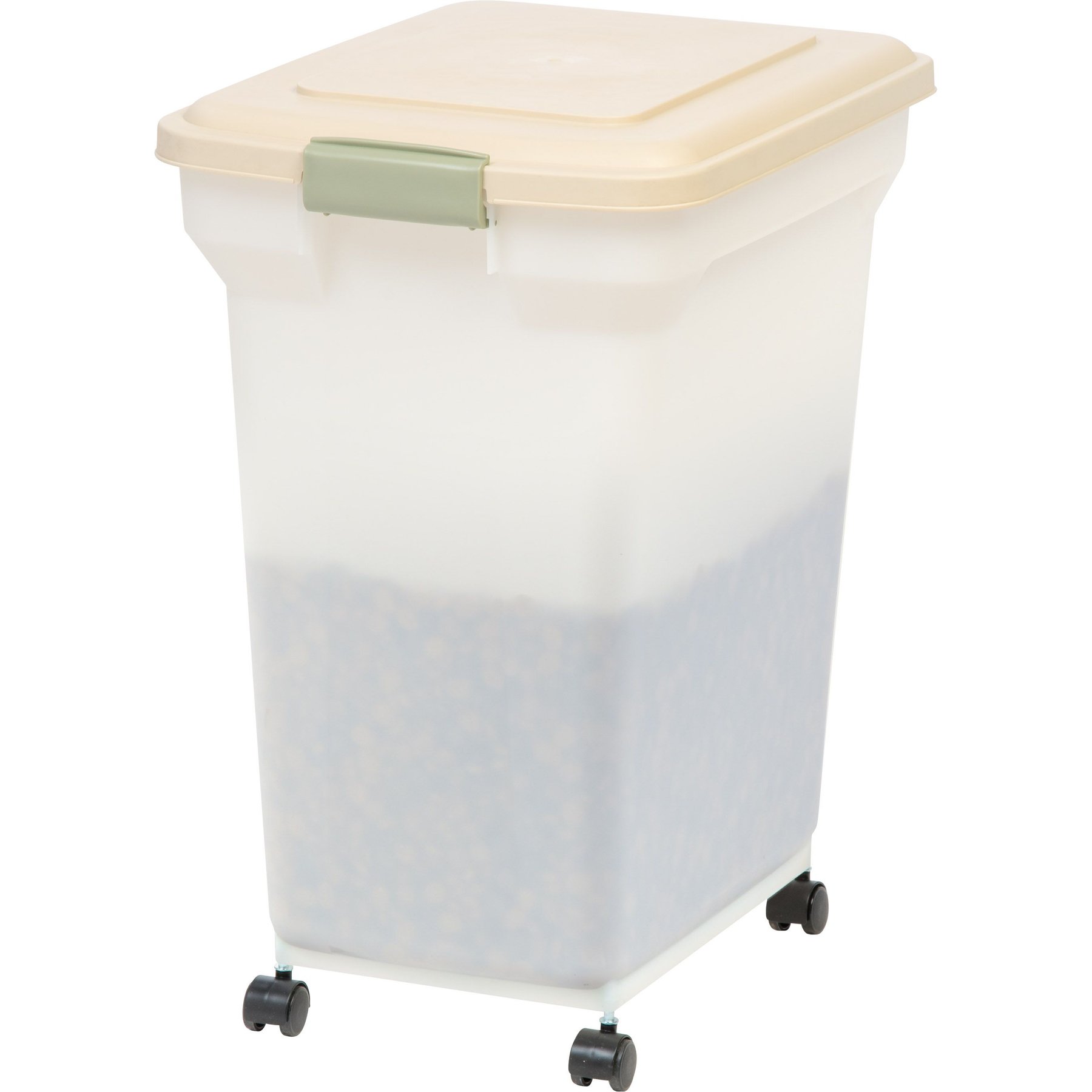 Iris Blue Airtight Pet Food Storage Container, 12 qt.