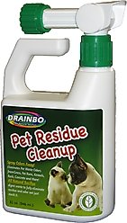 Drainbo Pet Residue Cleanup Odor Control Spray, 32-oz bottle