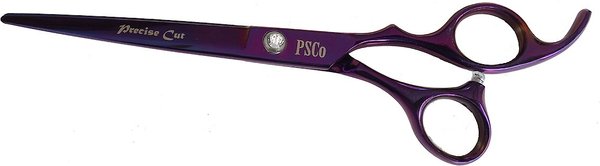 Precise Cut Dahlia Straight Dog Shears, Purple, 8-in slide 1 of 1