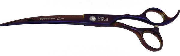 Precise Cut Dahlia Curved Dog Shears, Purple, 7-in slide 1 of 1