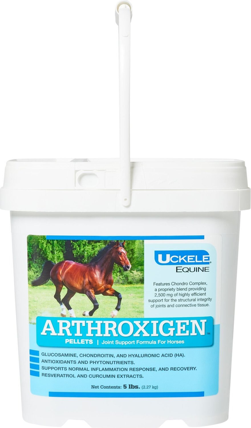 SmartEquine Arthroxigen Joint Support Formula Pellets Horse Supplement, 5-lb bucket