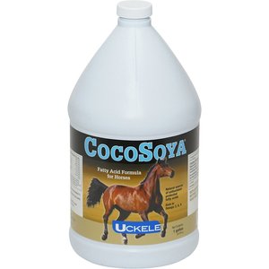 Uckele CocoSoya Fatty Acid Formula Liquid Horse Supplement, 1-gal bottle