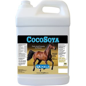 Uckele CocoSoya Fatty Acid Formula Liquid Horse Supplement, 2.5-gal bottle