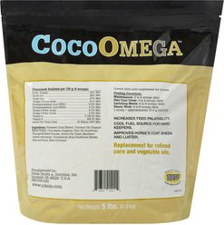 Uckele CocoOmega Fatty Acid Formula Powder Horse Supplement, 5-lb bag slide 2 of 3