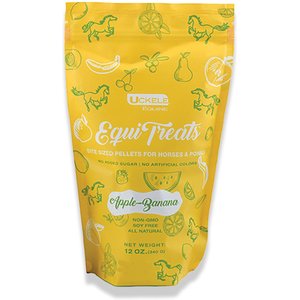 Uckele Equi Treats Apple-Banana Horse Treats, 12-oz bag