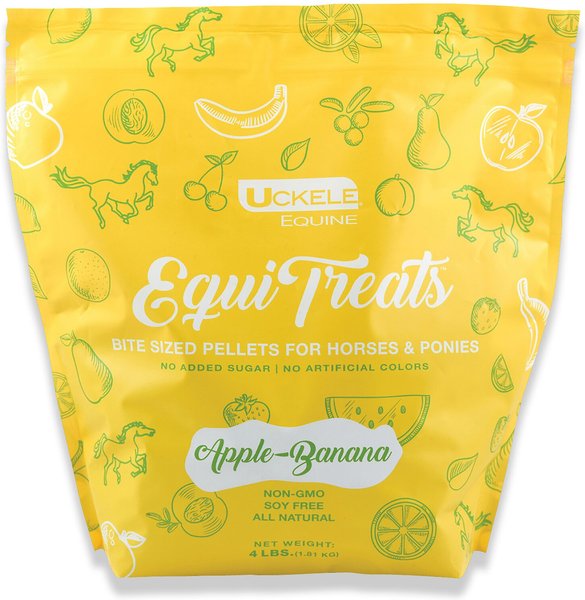 UCKELE Equi Treats AppleBanana Horse Treats, 4lb bag
