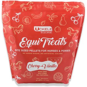 Uckele Equi Treats Cherry-Vanilla Horse Treats, 4-lb bag