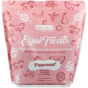 Uckele Equi Treats Peppermint Horse Treats, 4-lb bag