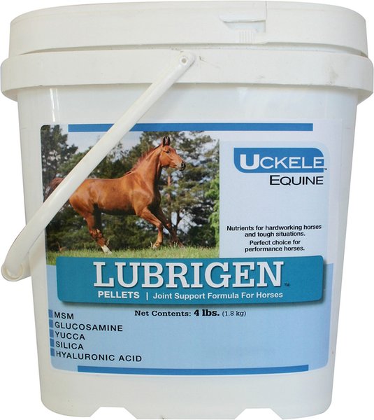 Uckele Lubrigen Joint Support Formula Pellets Horse Supplement, 4-lb bucket slide 1 of 1