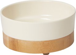 Frisco Melamine Dog & Cat Bowl with Bamboo Base, X-Small: 0.5 cup, 1 count