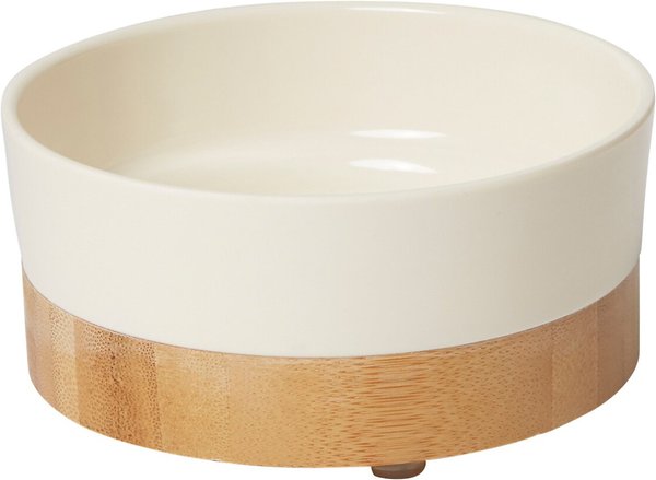Frisco Melamine Dog & Cat Bowl with Bamboo Base, X-Small: 0.5 cup, 1 count slide 1 of 5