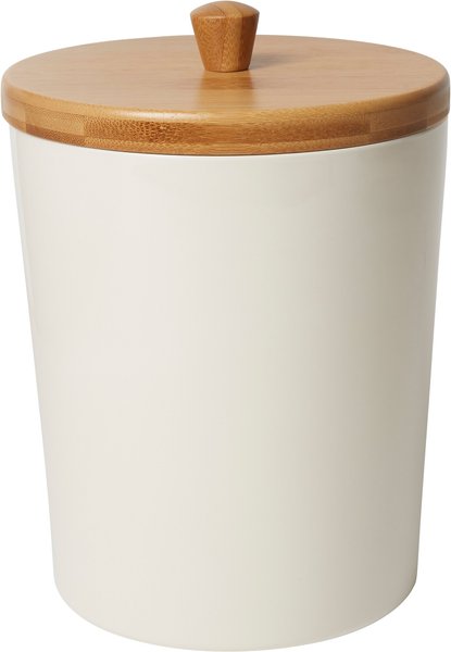 Frisco Melamine Dog & Cat Treat Jar with Bamboo Lid, 8 cup slide 1 of 5