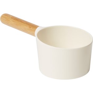 Frisco Melamine Dog & Cat Food Scoop with Bamboo Handle, 1.5 cup