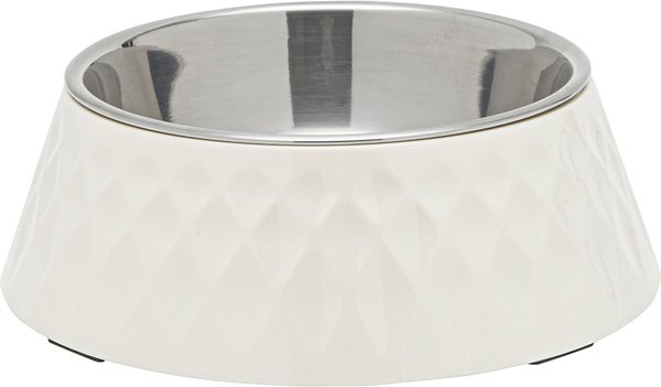 Frisco Hammered Melamine Stainless Steel Dog Bowl, Small, 1 count slide 1 of 6
