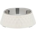 Frisco Hammered Melamine Stainless Steel Dog Bowl, Small, 1 count