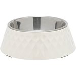 SUNGROW No Spill Stainless Steel Large Dog Water & Food Bowl with Non-Slip  Rubber Base, 64-oz 