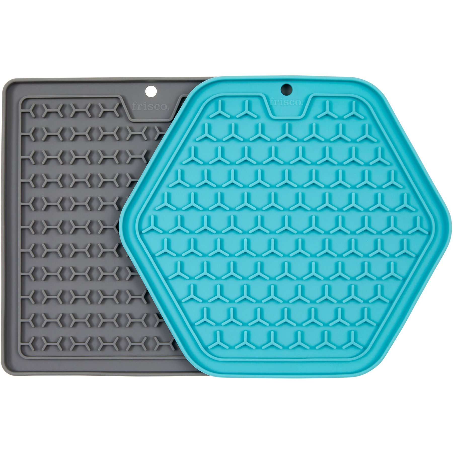 Comfy Grip Rectangle Turquoise Silicone Dish Drying Mat - 23 x 18 - 1  count box