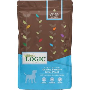 Nature's Logic Canine Sardine Meal Feast All Life Stages Dry Dog Food, 25-lb bag