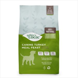 Nature's Logic Canine Turkey Meal Feast All Life Stages Dry Dog Food, 13-lb bag