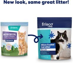 Frisco Micro Crystal Unscented Non-Clumping Crystal Cat Litter, 7-lb bag slide 2 of 7