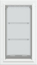 Endura Flap Single Flap Door Mount Dog & Cat Door, Small, White slide 2 of 4