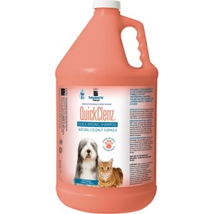 Professional Pet Products QuickClenz Quick Rinsing Natural Coconut Formula Dog & Cat Shampoo, 1-gal bottle