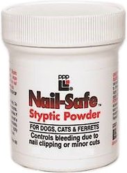 Professional Pet Products Nail-Safe Styptic Powder for Dogs, Cats & Ferrets, 0.5-oz bottle