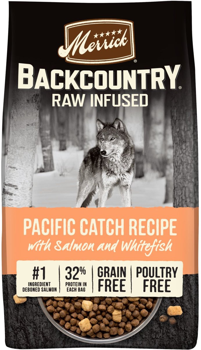 Merrick backcountry clearance raw infused puppy