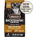 Merrick Backcountry Raw Infused Grain Free Big Game Recipe Freeze Dried Dog Food, 20-lb bag