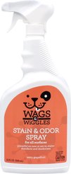 Wags & Wiggles Zesty Grapefruit Dog Stain & Odor Spray, 32-oz bottle