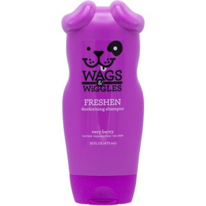 Wags & Wiggles Freshen Very Berry Deodorizing Dog Shampoo, 16-oz bottle