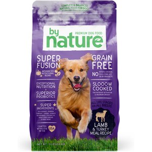 By Nature Pet Foods Grain-Free Lamb & Turkey Recipe Dry Dog Food,  11-lb bag