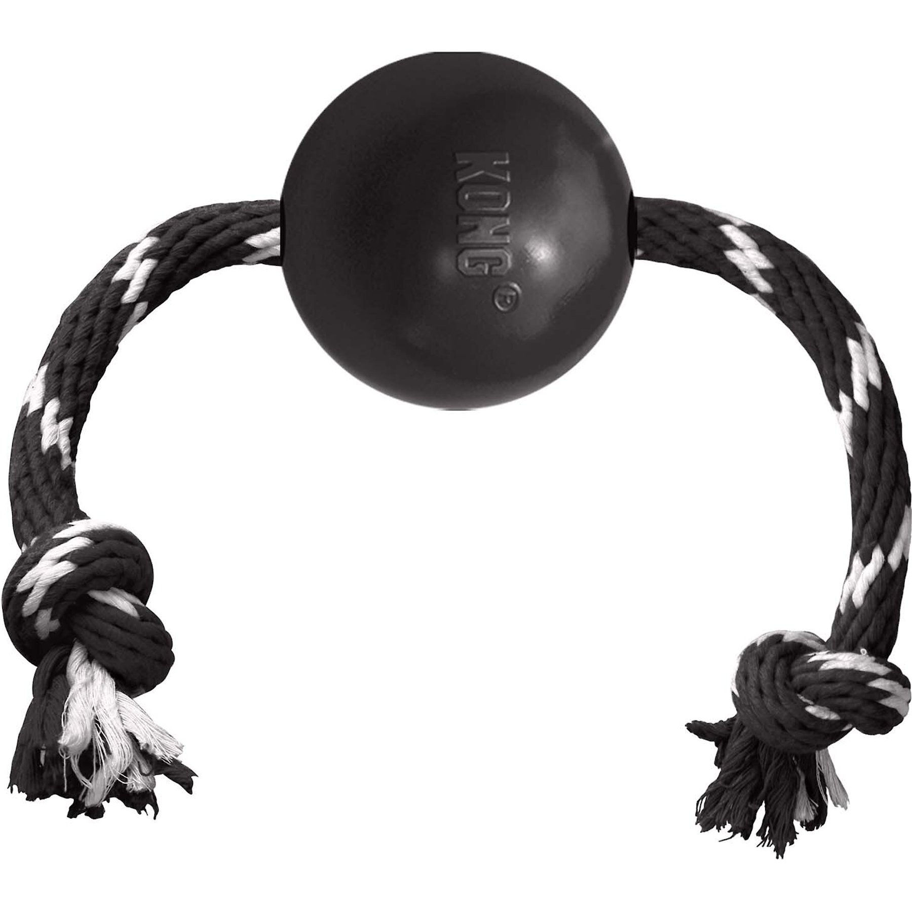 Rubber Belgian Malinois Bite Ball with Strong String for Small