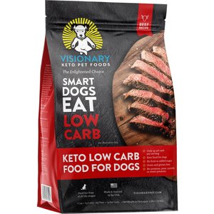 Visionary Pet Foods Keto Low Carb Beef Recipe Dry Dog Food, 3.5-lb bag