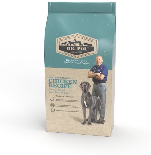 Dr. Pol Healthy Balance Chicken Recipe Dry Dog Food, 4-lb bag slide 1 of 7