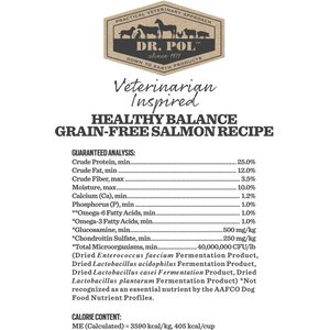 Dr. Pol Healthy Balance Salmon Recipe Grain-Free Dry Dog Food, 24-lb bag