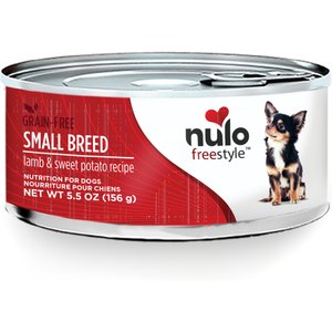 Nulo Freestyle Lamb & Sweet Potato Recipe Grain-Free Small Breed & Puppy Canned Dog Food, 5.5-oz, case of 24